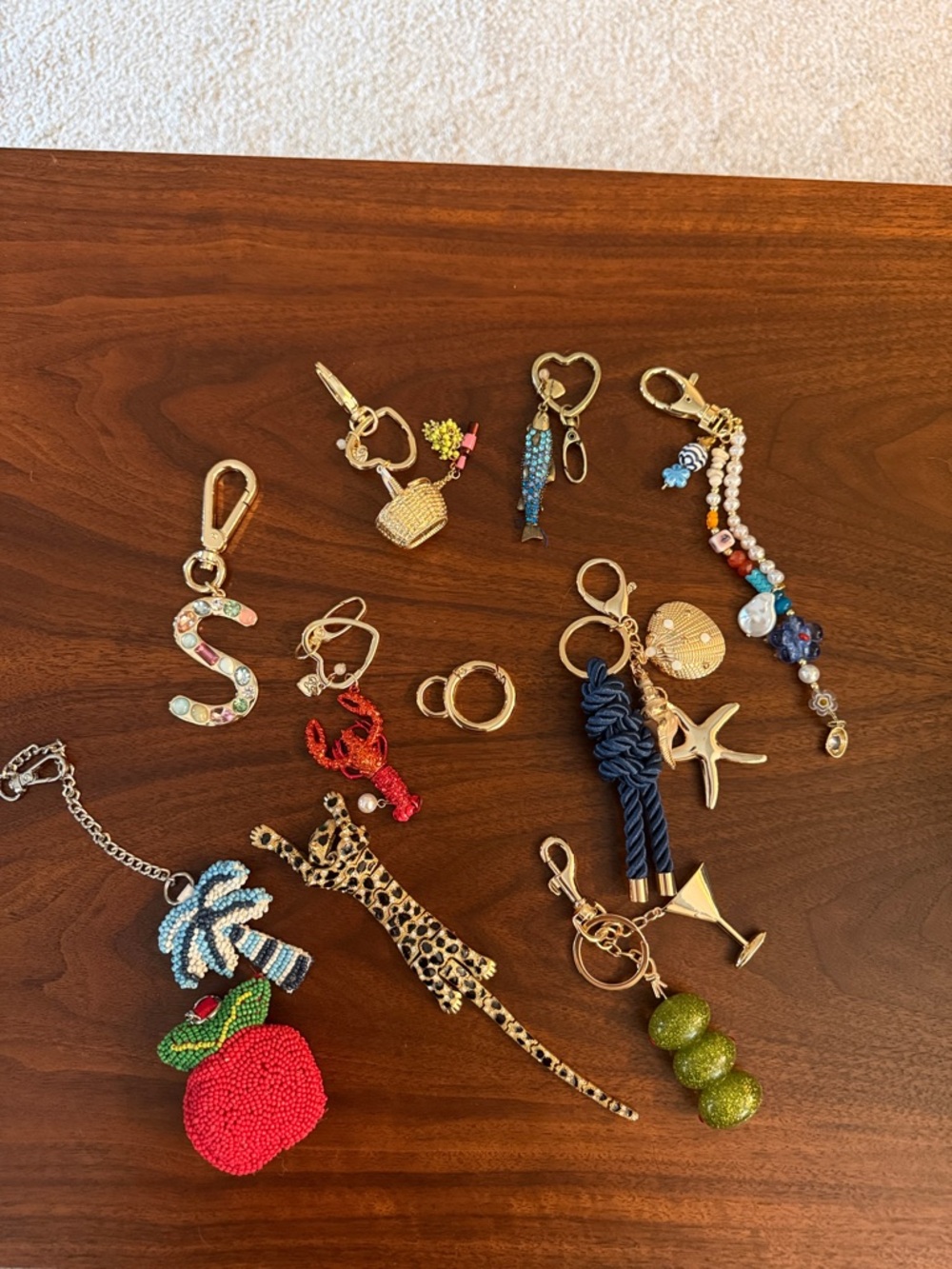 Assorted Women’s Decorative Bag Charms